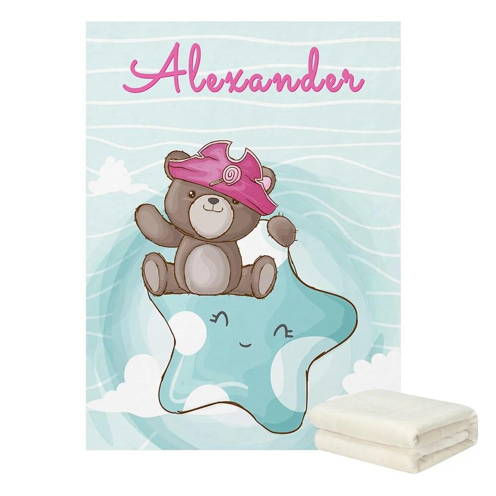 Cloud Nap Bear Blanket-Children Pajamas
