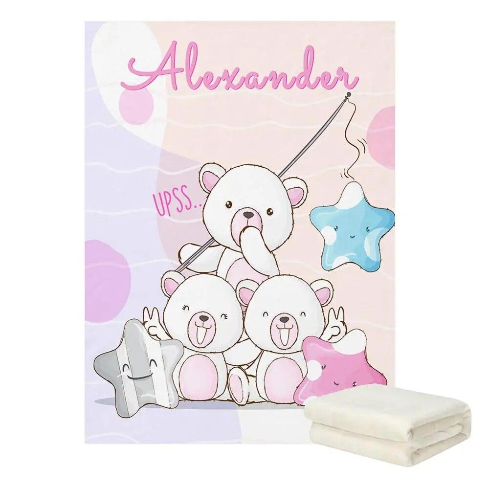 Cloud Nap Bear Blanket-Children Pajamas