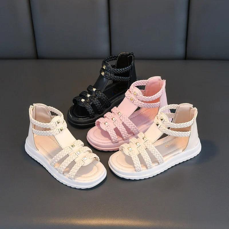 Comfy Top Roman Sandals-Children Pajamas
