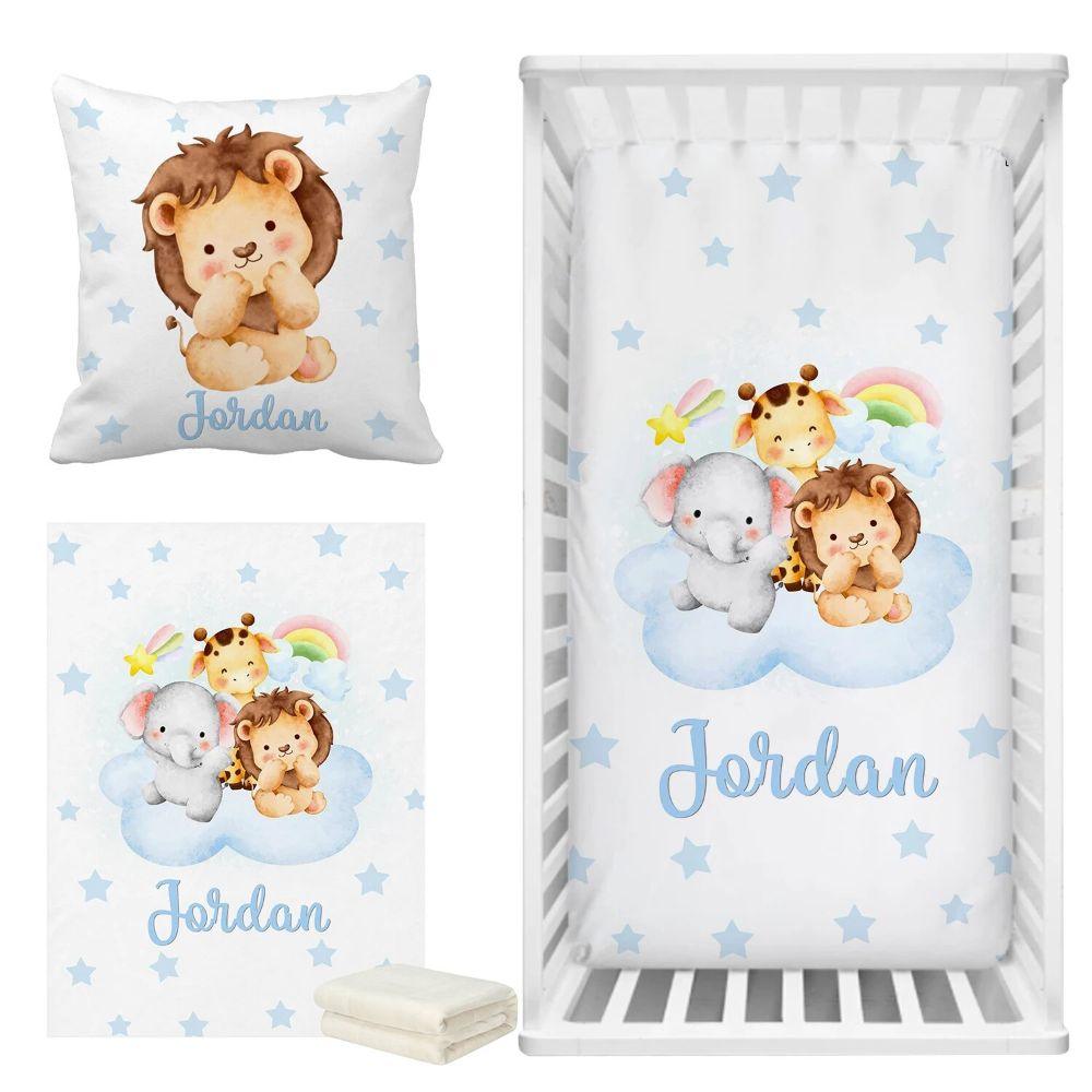 Custom Animals Bedding Set-Children Pajamas