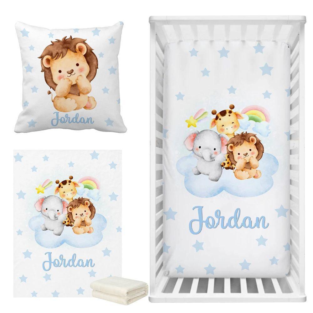 Custom Animals Bedding Set-Children Pajamas