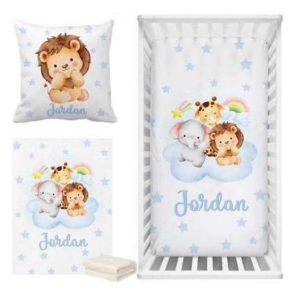 Custom Animals Bedding Set-Children Pajamas