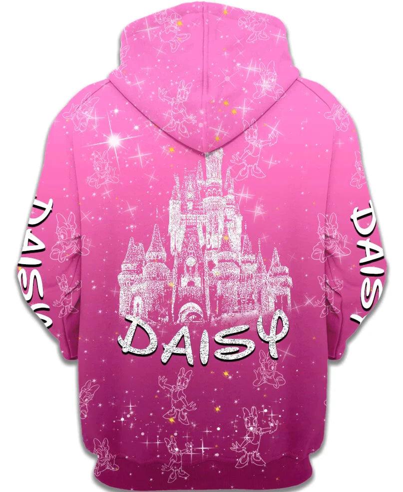 Pink Daisy Duck hoodie - Children Pajamas