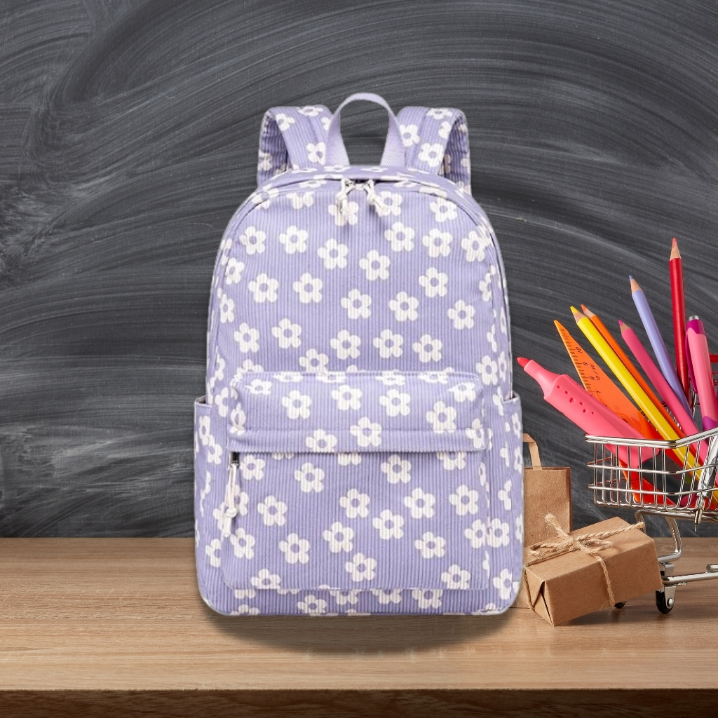 Elementary Corduroy Backpack