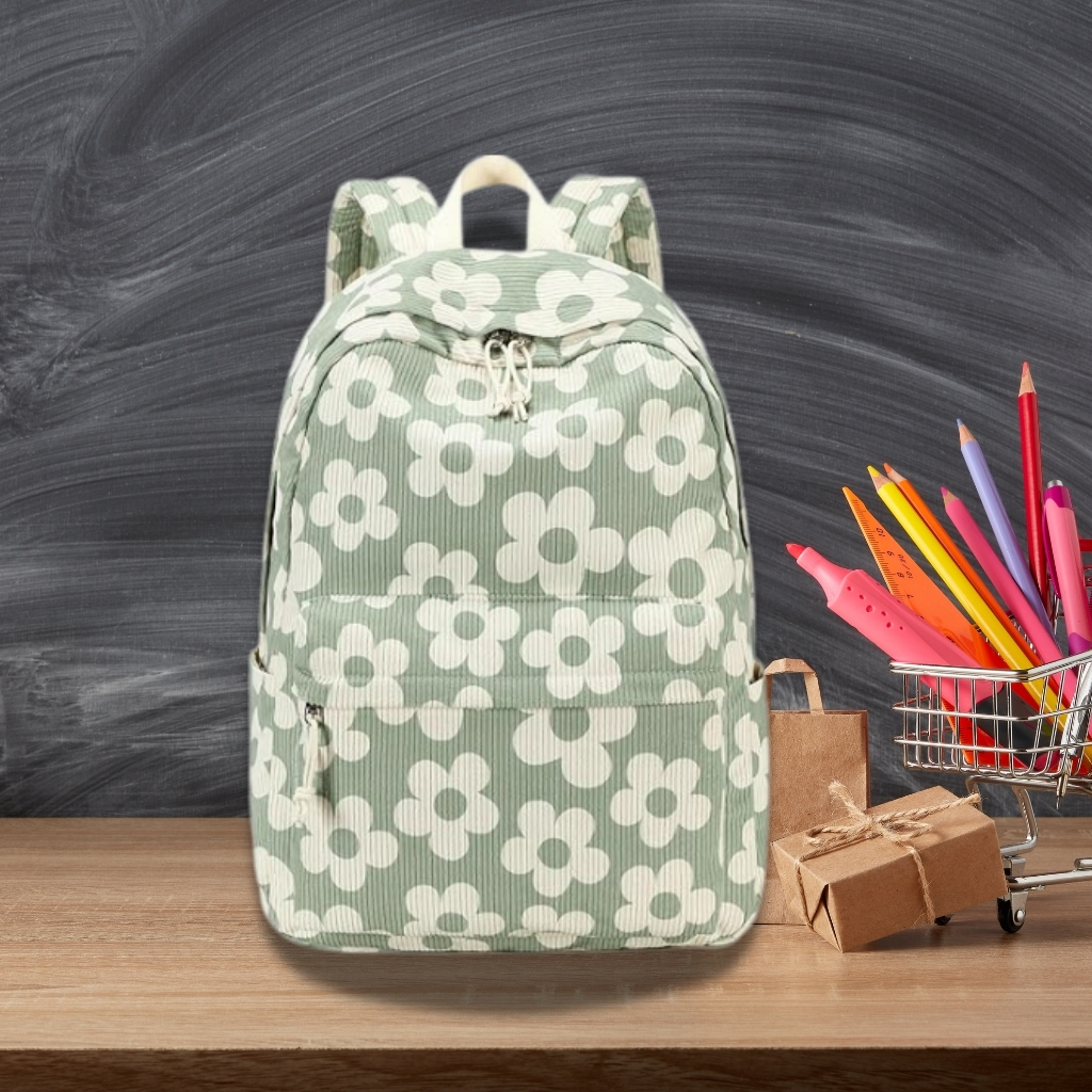 Elementary Corduroy Backpack