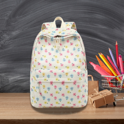 Elementary Corduroy Backpack