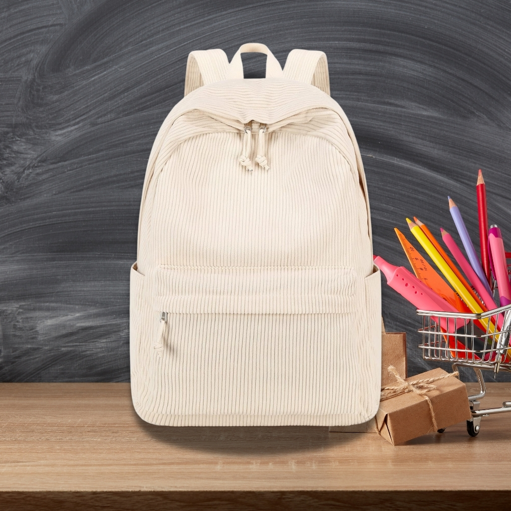 Elementary Corduroy Backpack