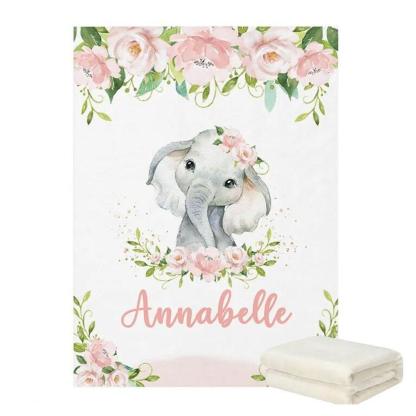 Custom Flower Elephant Crib Set-Children Pajamas