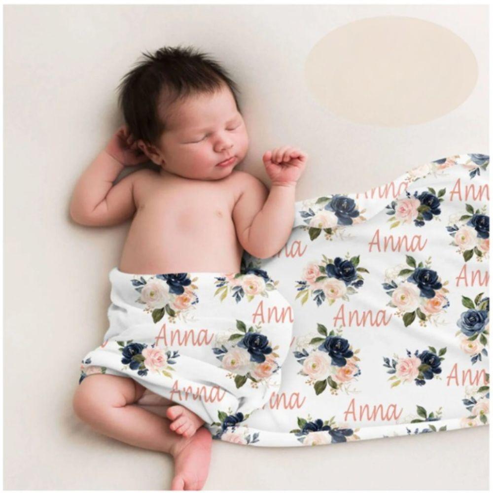 3 Piece Flowers Nursery Bedding Set-Children Pajamas