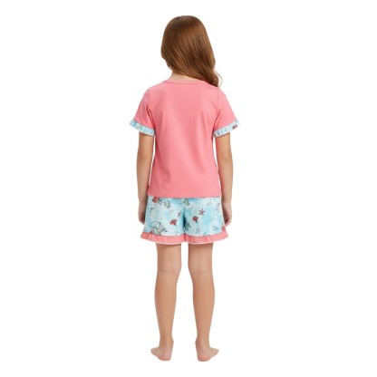 Mermaid Character Kids Pajama Sleepwear Set