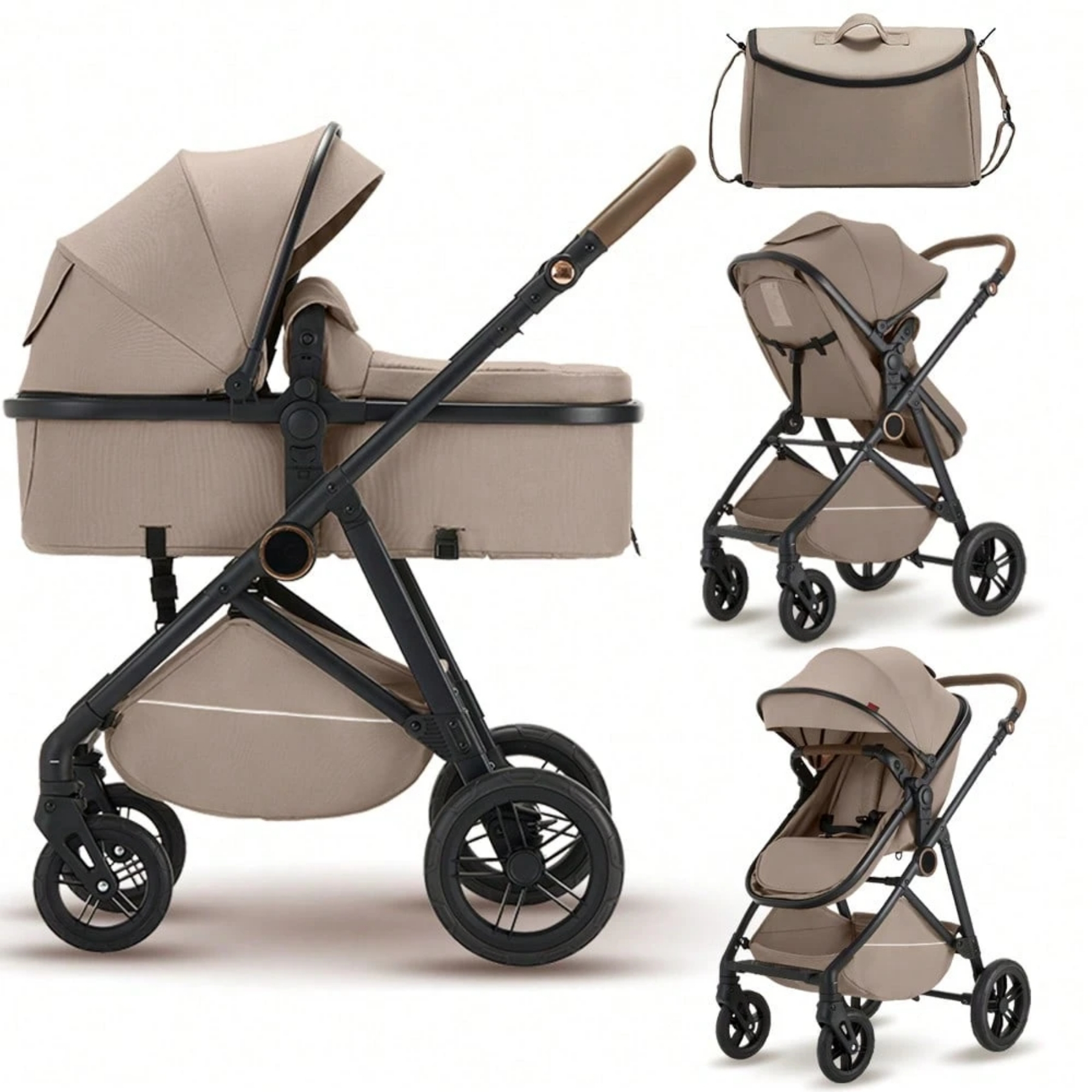 High View Reversible Seat Infant Travel Stroller