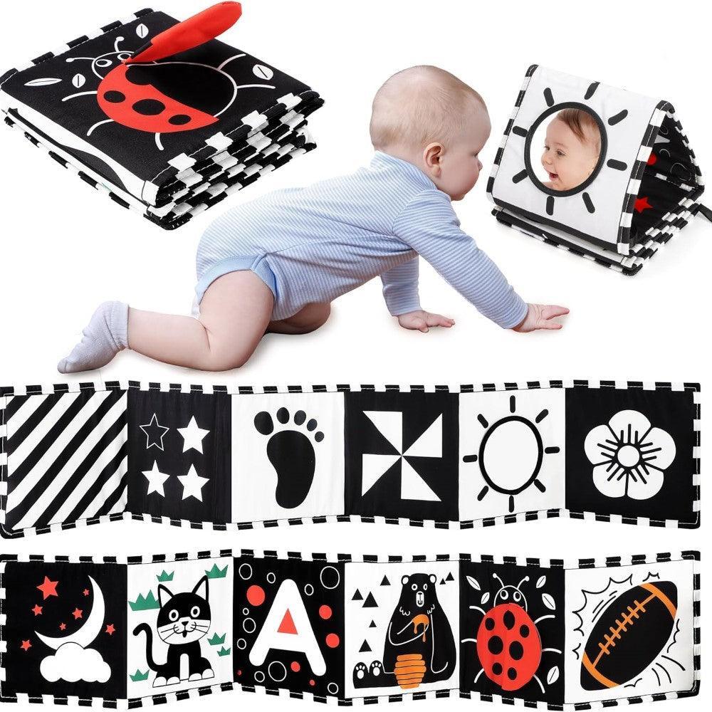 High Contrast Newborn Toys For Sensory Play-Children Pajamas