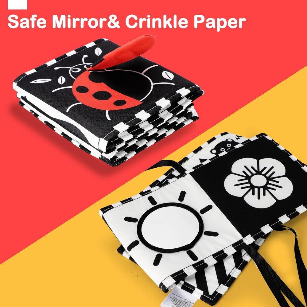 High Contrast Newborn Toys For Sensory Play-Children Pajamas