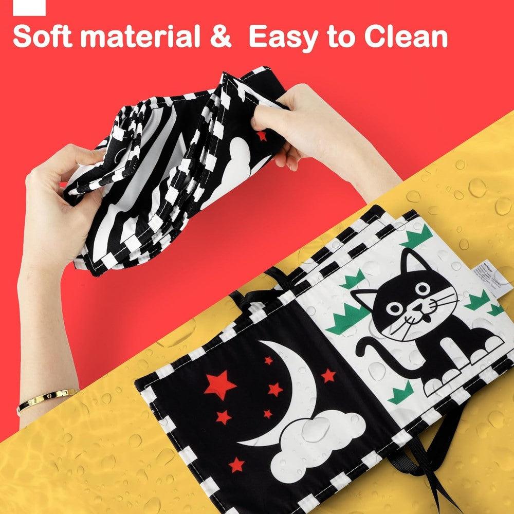 High Contrast Newborn Toys For Sensory Play-Children Pajamas