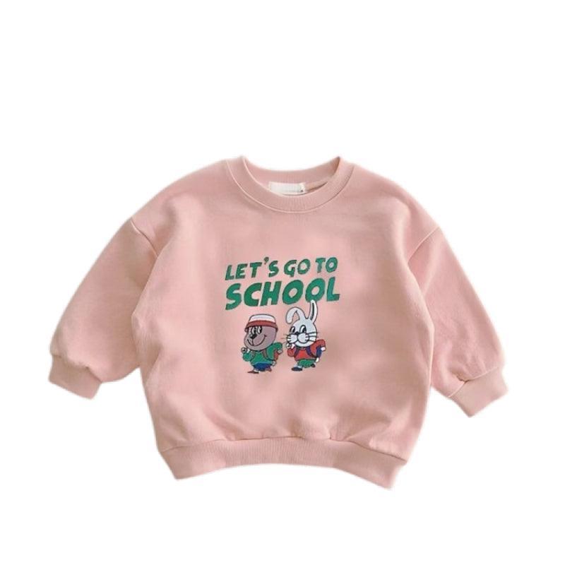 Let’s Go School Sweatshirt - Children Pajamas