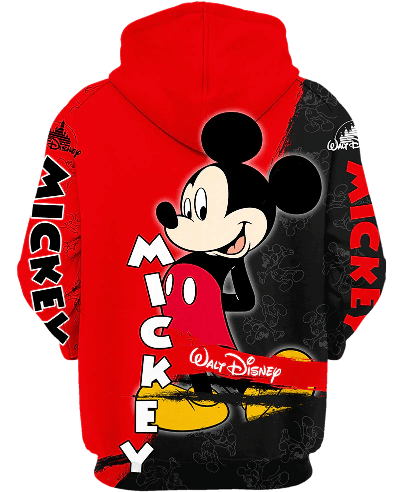 Mickey Mouse Print Hoodie - Children Pajamas