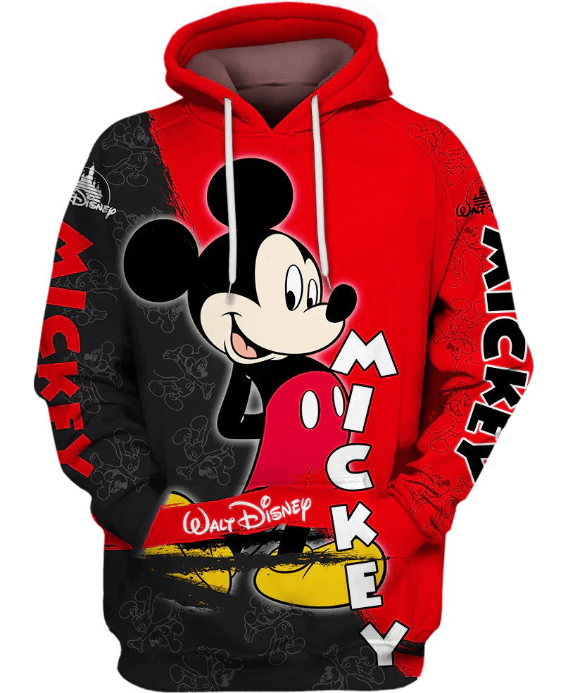 Mickey Mouse Print Hoodie - Children Pajamas