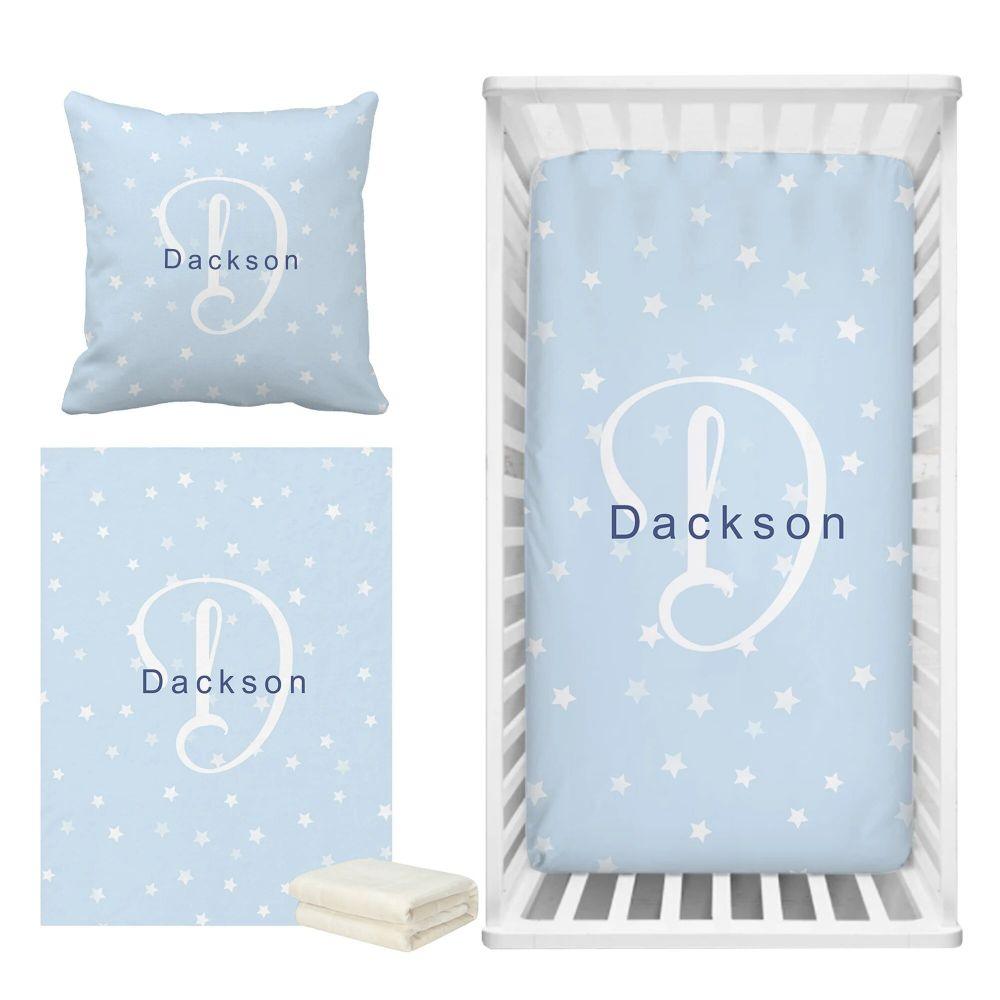 Personalized Star Crib Bedding-Children Pajamas