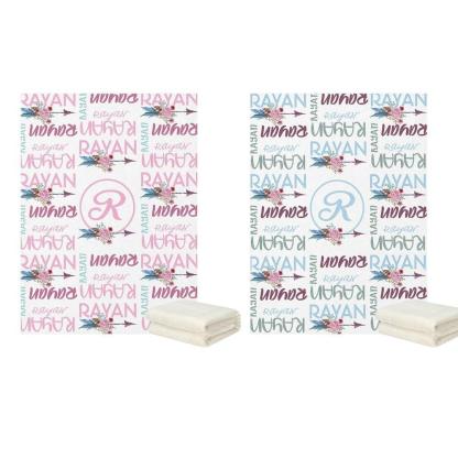 Personalized Newborn Gift Blanket-Children Pajamas