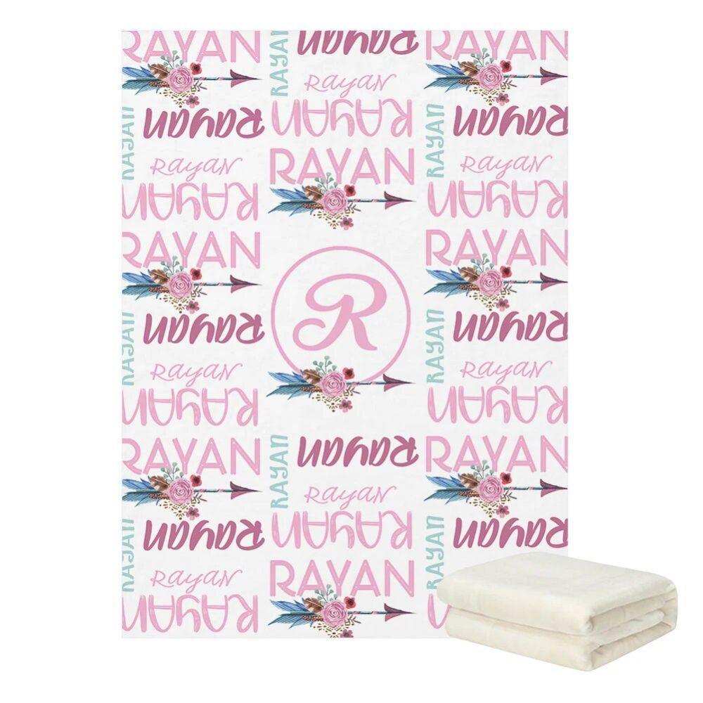 Personalized Newborn Gift Blanket-Children Pajamas