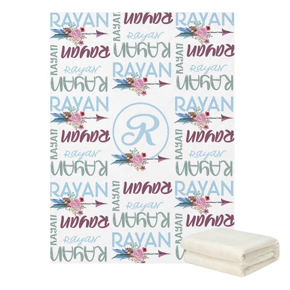 Personalized Newborn Gift Blanket-Children Pajamas