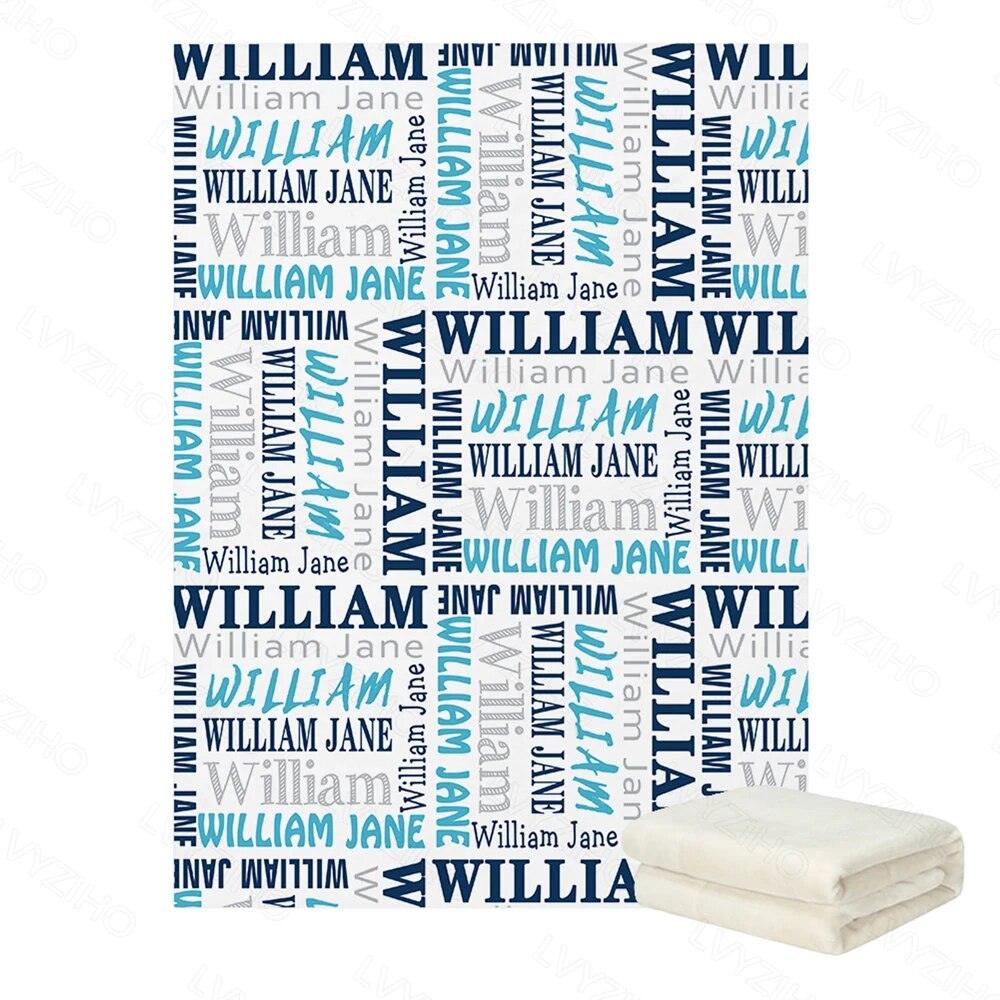 Custom Name Blanket-Children Pajamas