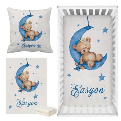 Custom Sleeping Bear Bedding-Children Pajamas