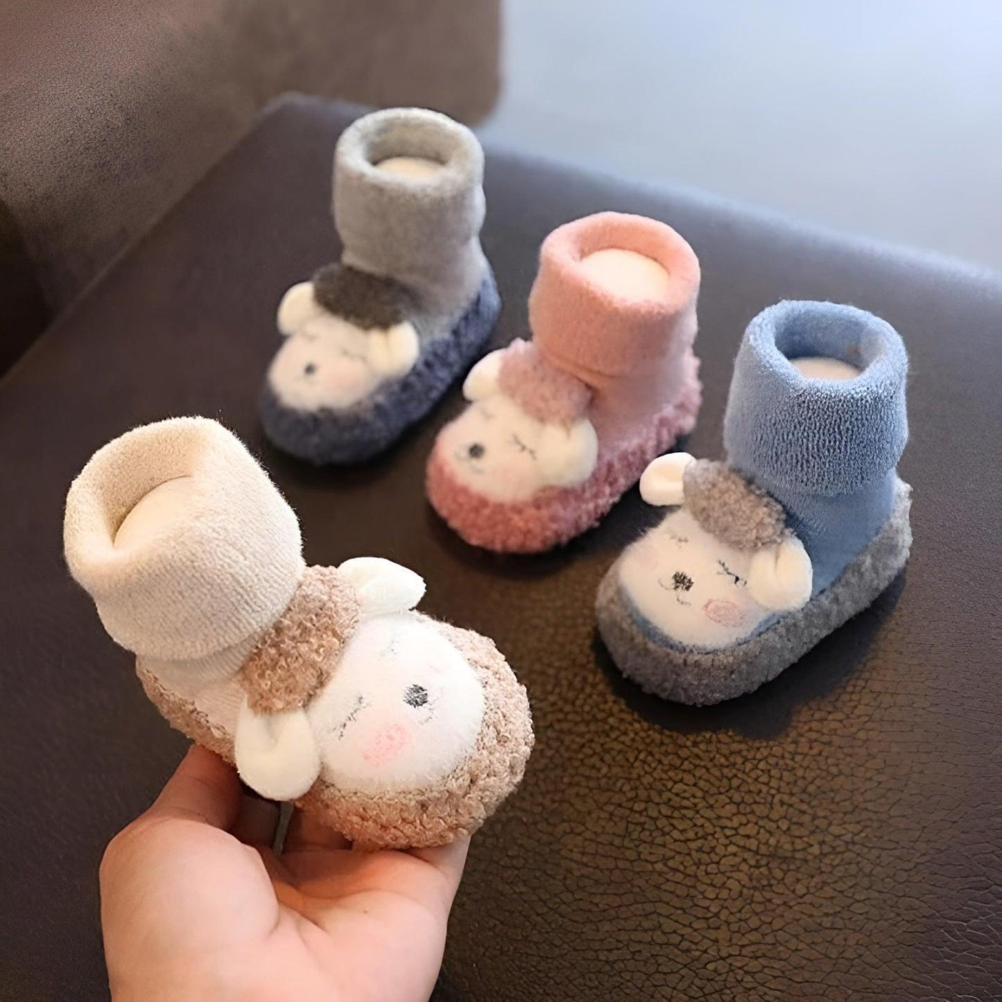 Animal Sock Booties Toddlers Adorable Comfort For Little Feet-Children Pajamas