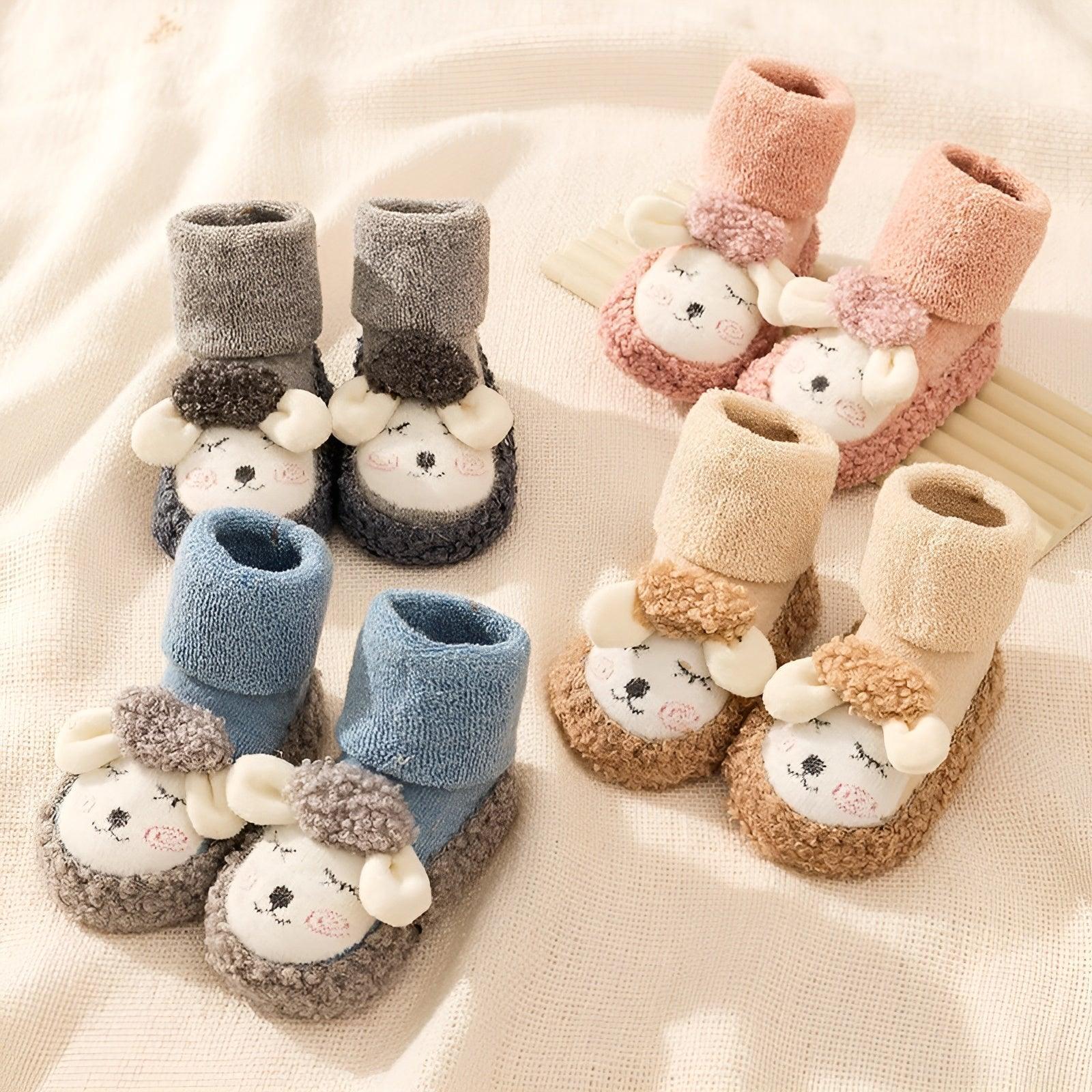 Animal Sock Booties Toddlers Adorable Comfort For Little Feet-Children Pajamas