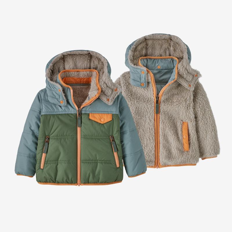 Reversible Toddler Winter Jacket – Eco-Friendly Outerwear for Kids - Children Pajamas