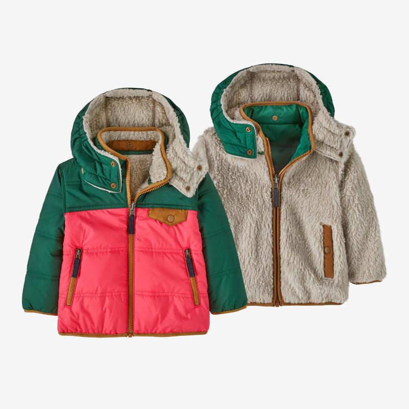 Reversible Toddler Winter Jacket – Eco-Friendly Outerwear for Kids - Children Pajamas