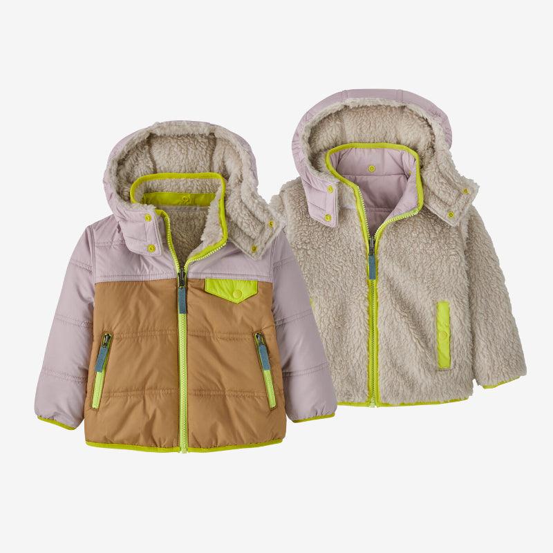 Reversible Toddler Winter Jacket – Eco-Friendly Outerwear for Kids - Children Pajamas