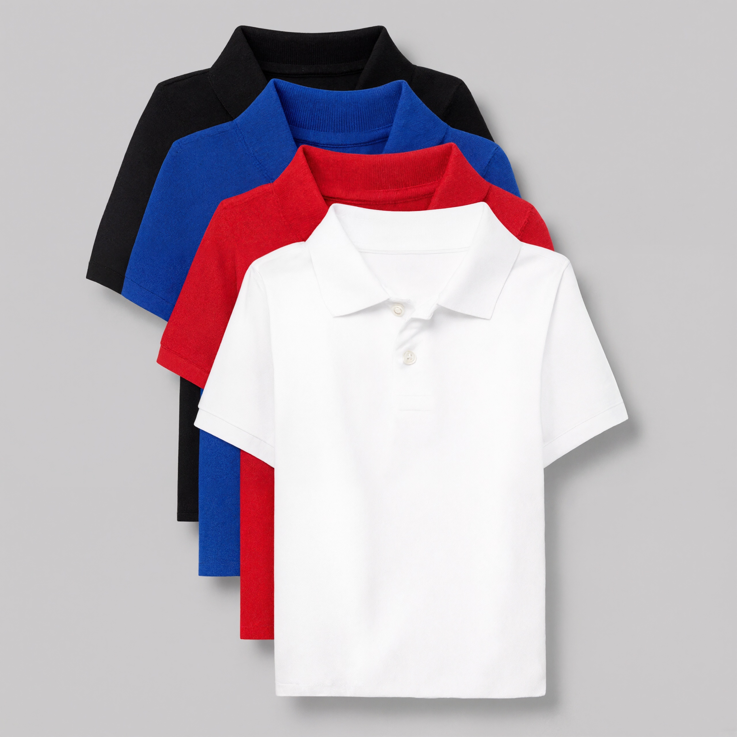 Soft Pique Polo Shirt For Baby And Toddler