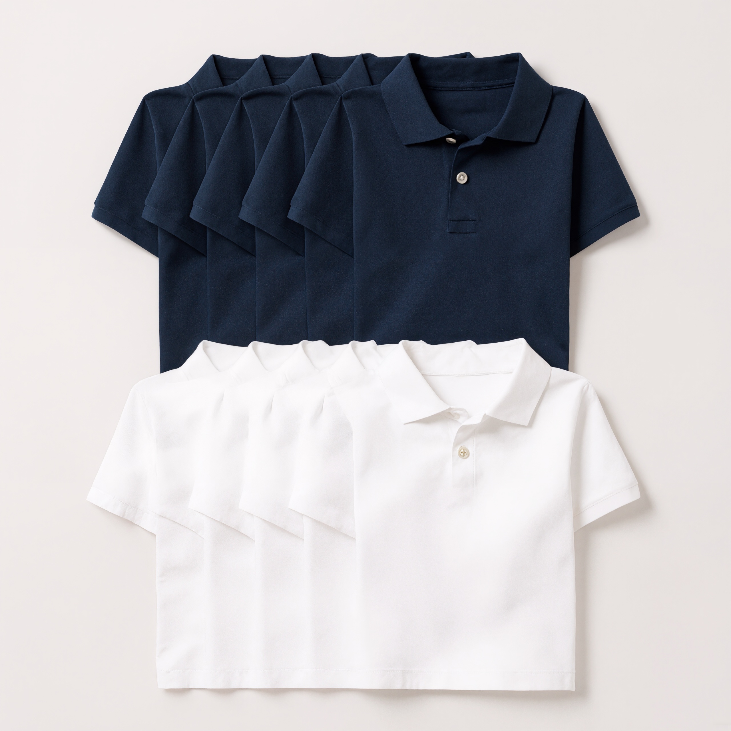 Soft Pique Polo Shirt For Baby And Toddler
