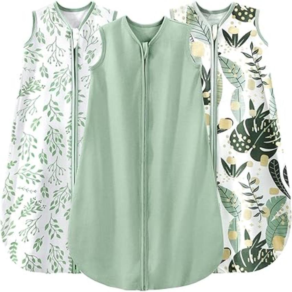 Sleeveless Baby Sleep Sacks Of 3 Pack 0.5 TOG-Children Pajamas