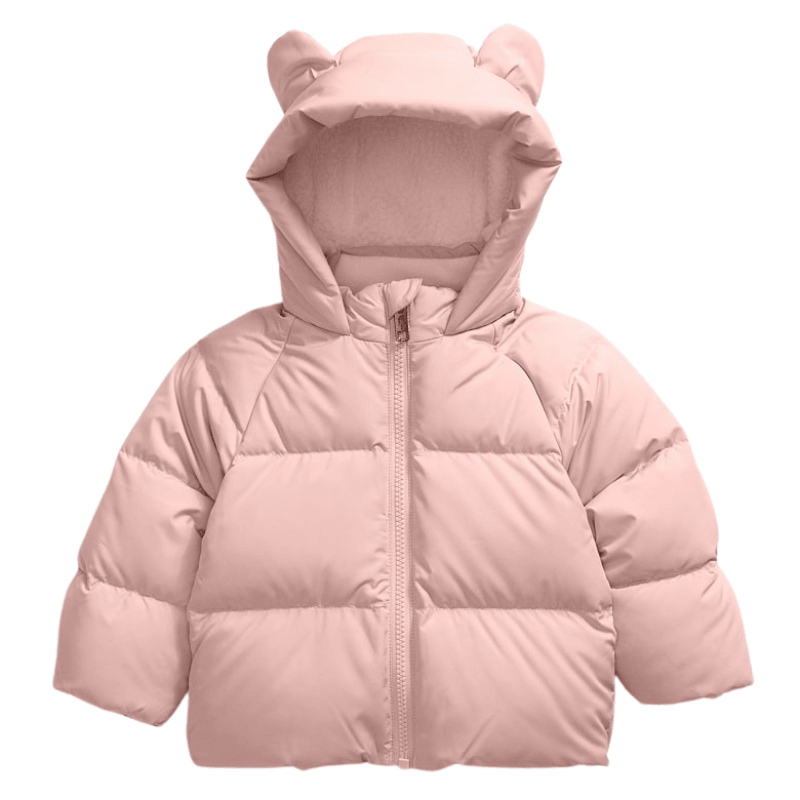 Teddy Bear Puffer Jacket – Cozy and Stylish Baby Winter Wear - Children Pajamas