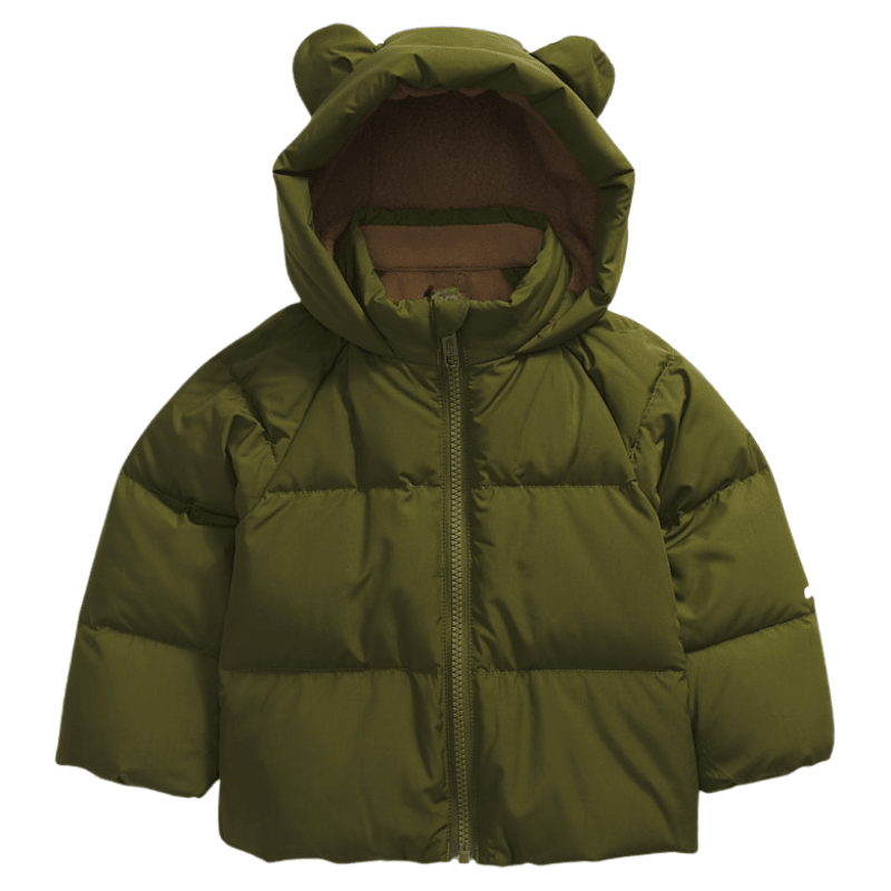 Teddy Bear Puffer Jacket – Cozy and Stylish Baby Winter Wear - Children Pajamas