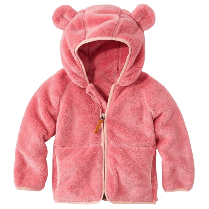 Teddy Design Fleece Jacket - Soft and Cozy Baby Winter Jacket - Children Pajamas