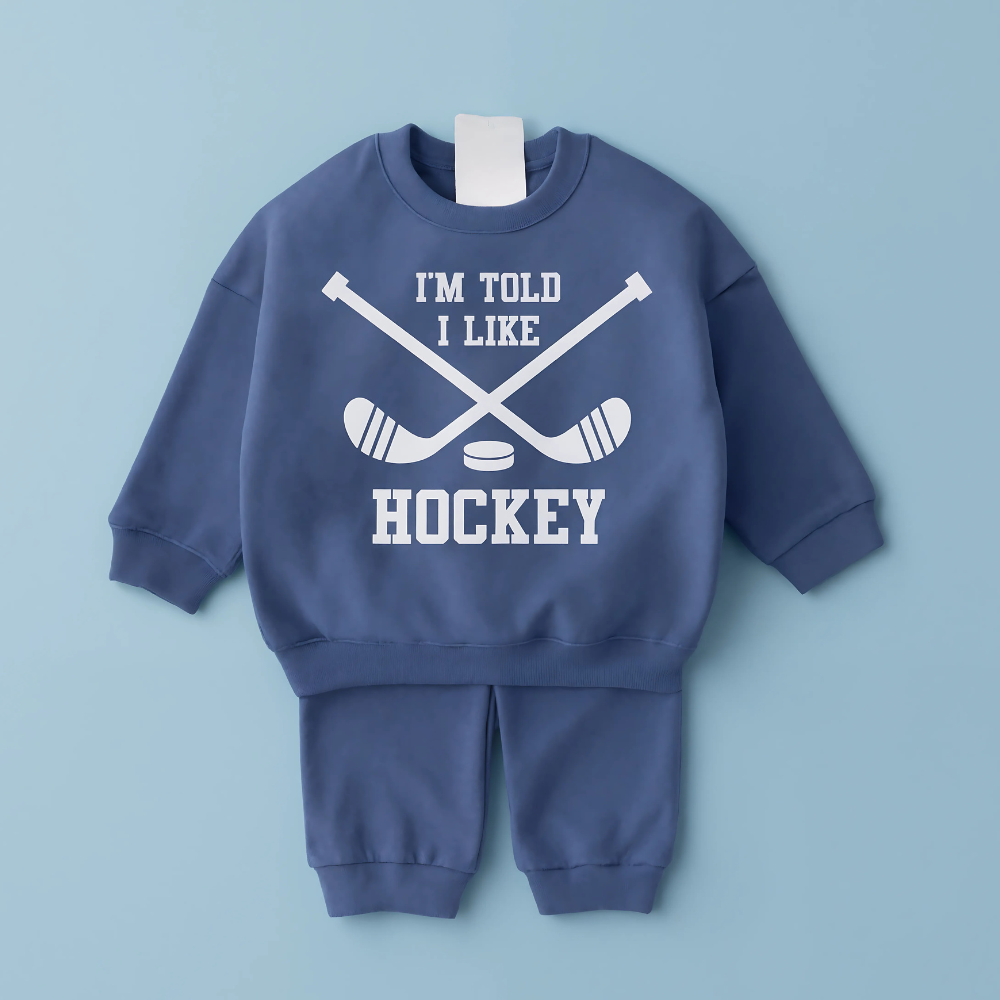 Baby Hockey Sweatsuit Set