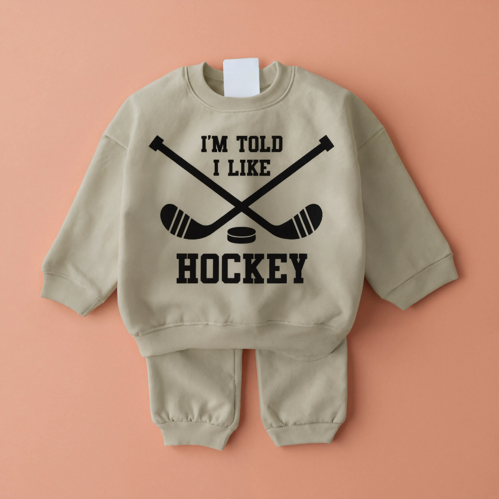 Baby Hockey Sweatsuit Set