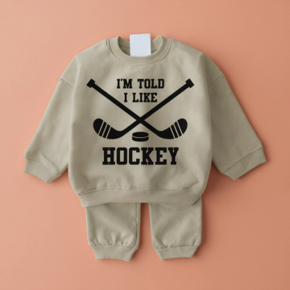 Baby Hockey Sweatsuit Set