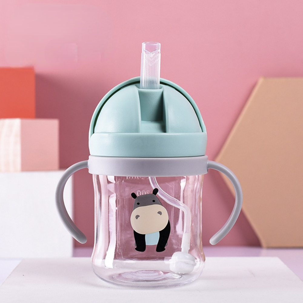 Learning Drinking Cup With Straw For Kids