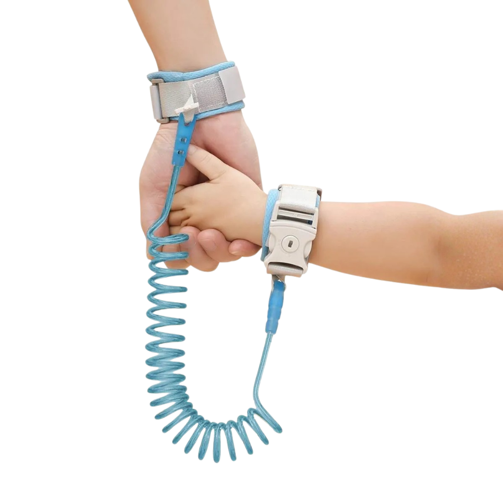 Baby Retractable Bracelet Leash For Kids With Key Lock