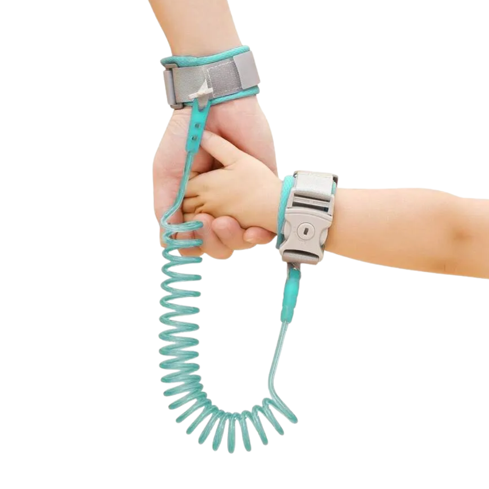 Baby Retractable Bracelet Leash For Kids With Key Lock