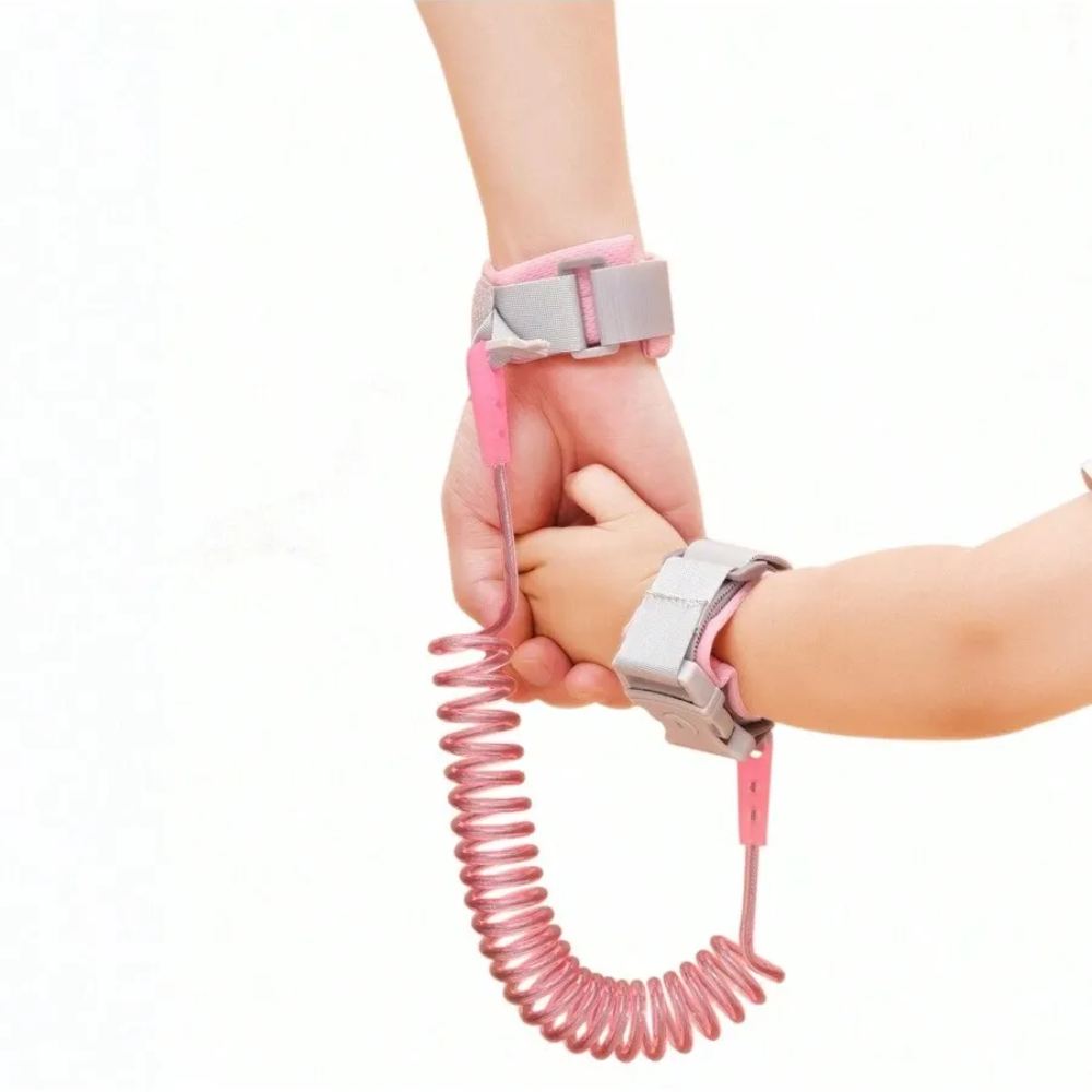 Baby Retractable Bracelet Leash For Kids With Key Lock