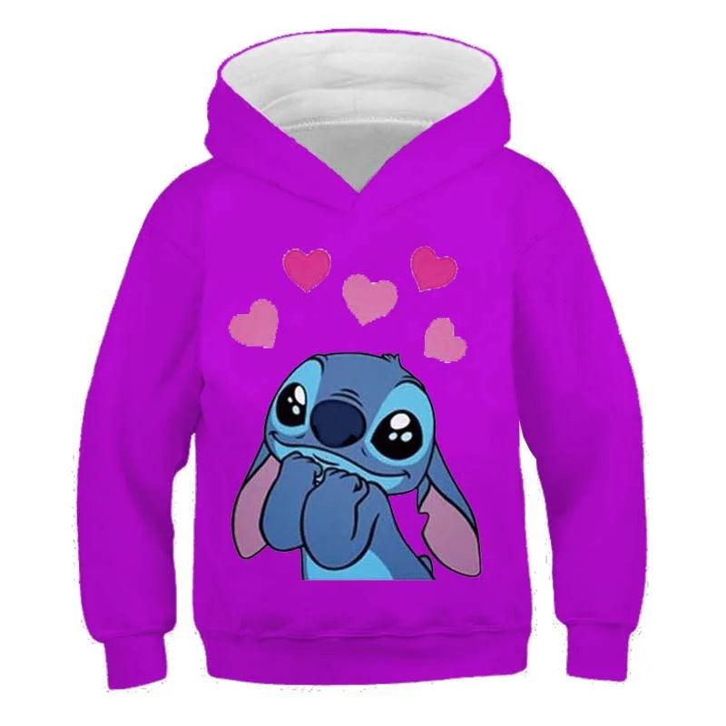 Youth Character Hoodie Fun Cartoon Design for Kids - Children Pajamas