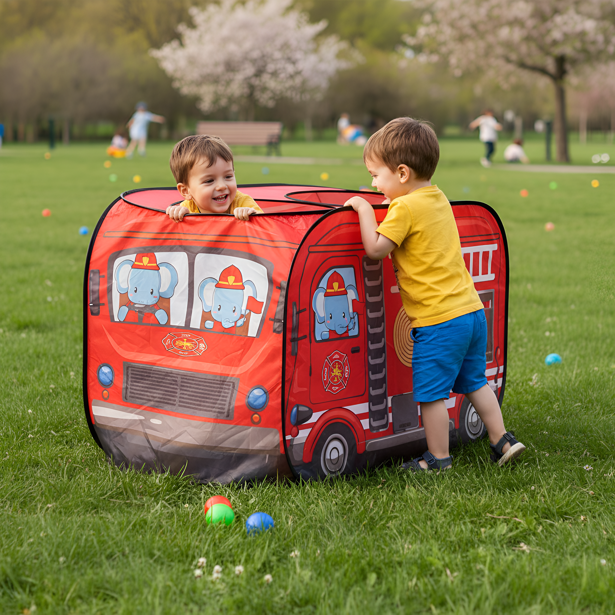 Portable Foldable Playhouse Indoor Outdoor Climbing Toy 