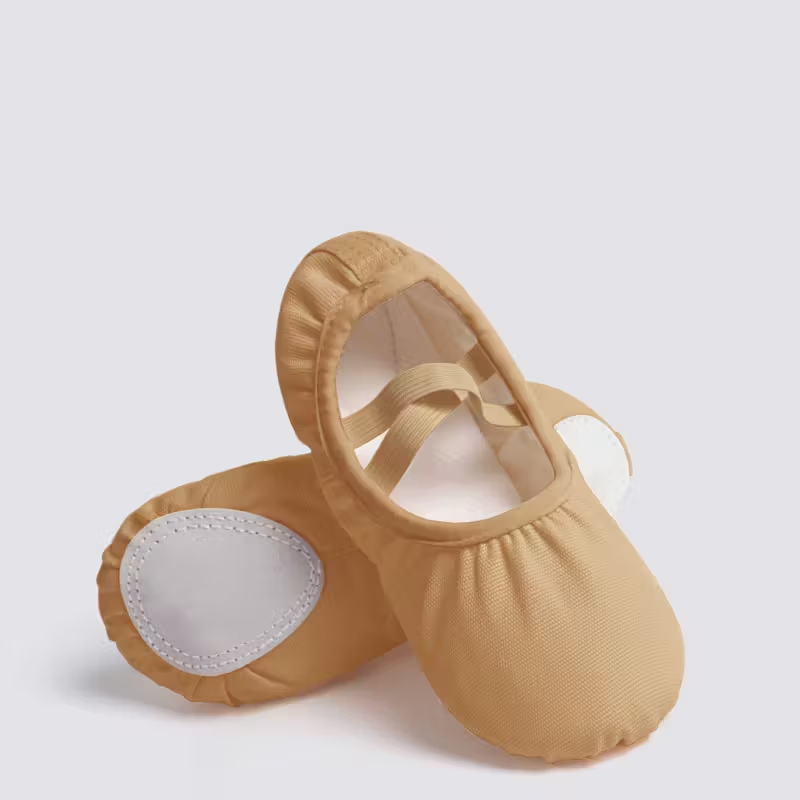 Soft Ballet Shoes With Cushioned Insole For Girls