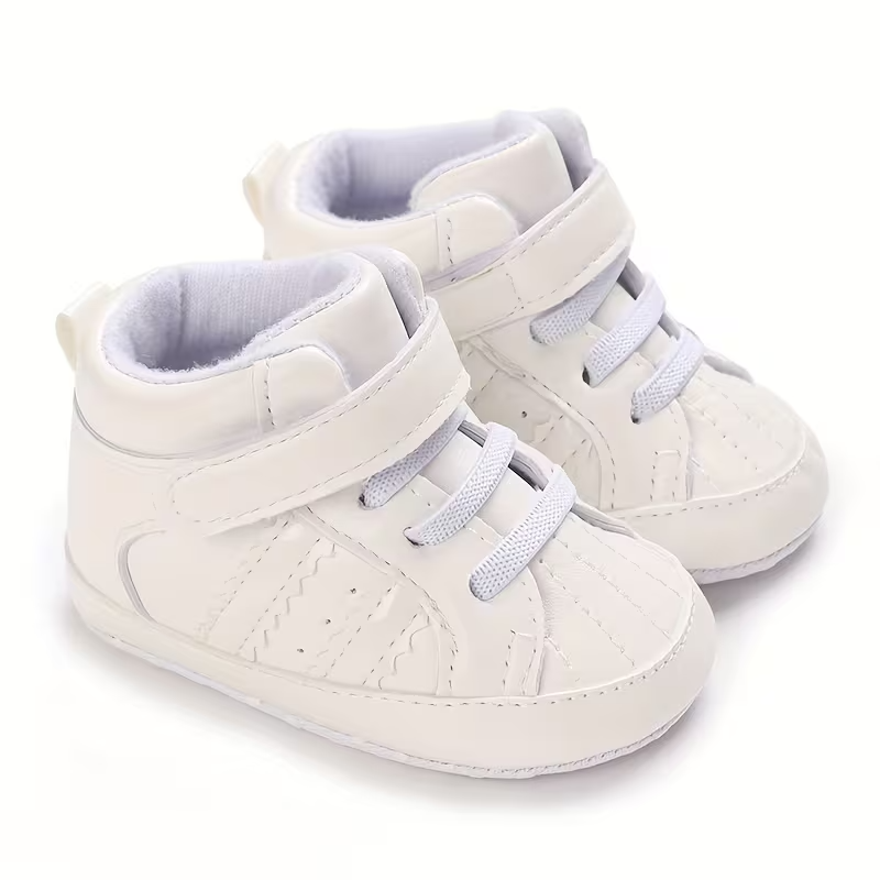 Baby Mid Top Strap Sneakers