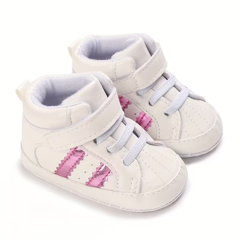 Baby Mid Top Strap Sneakers